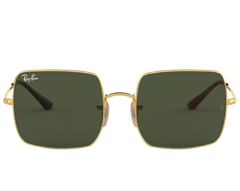 Ray-Ban SQUARE RB 1971 Gold/Green (9147/31)