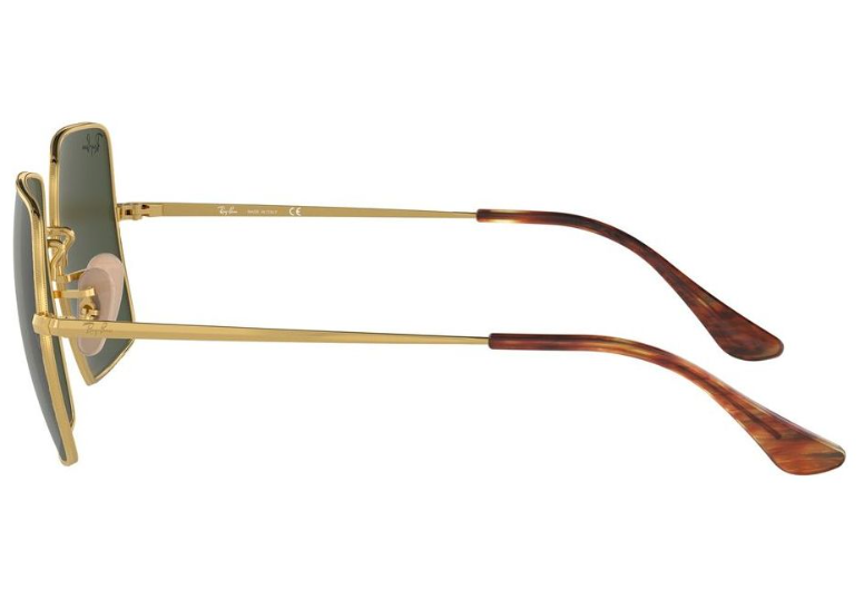 Ray-Ban SQUARE RB 1971 Gold/Green (9147/31)