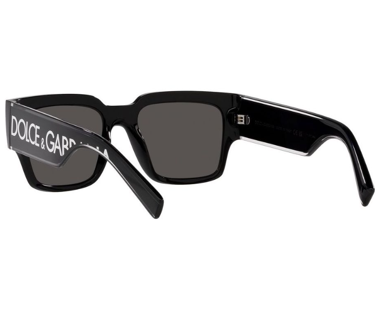 Dolce&Gabbana DG 6184 Shiny Black/grey (501/87)