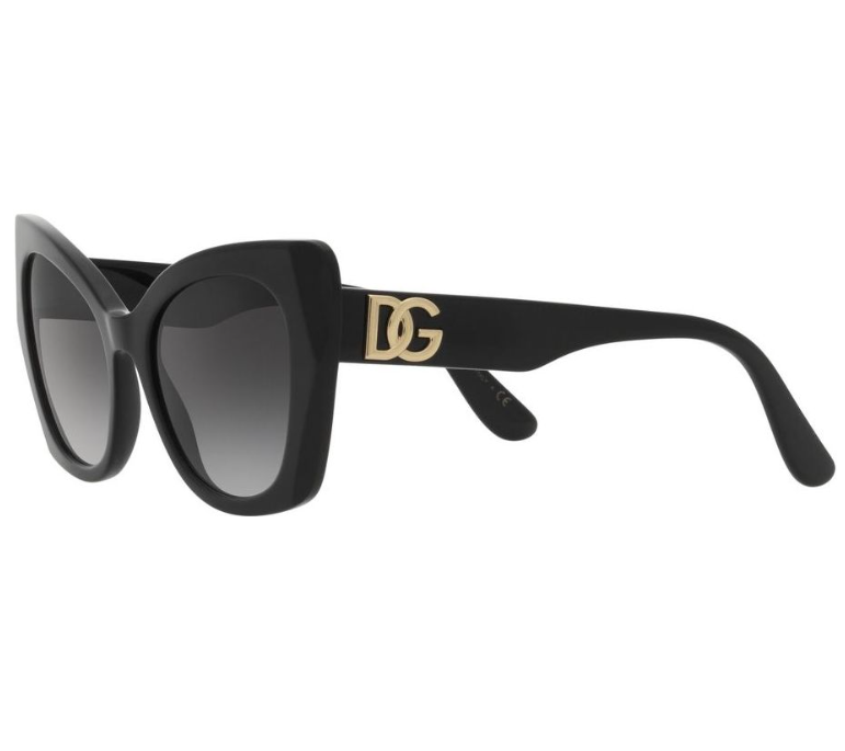 Dolce&Gabbana DG 4405 Black/Grey Shaded (501/8G)