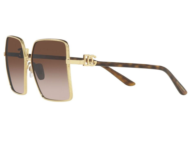 Dolce&Gabbana DG 2279 Gold/Brown Shaded (02/13)