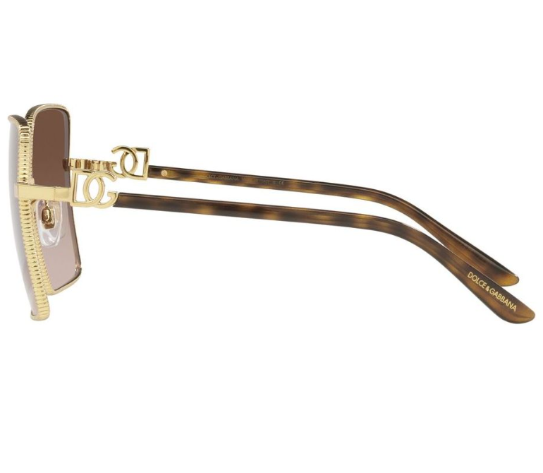Dolce&Gabbana DG 2279 Gold/Brown Shaded (02/13)