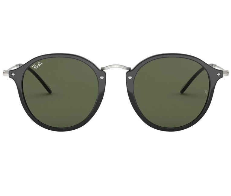 Ray-Ban ROUND FLECK RB 2447 Black/g-15 Classic Green (901)