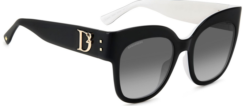 Dsquared2 D2 0097/S Black White/grey Shaded