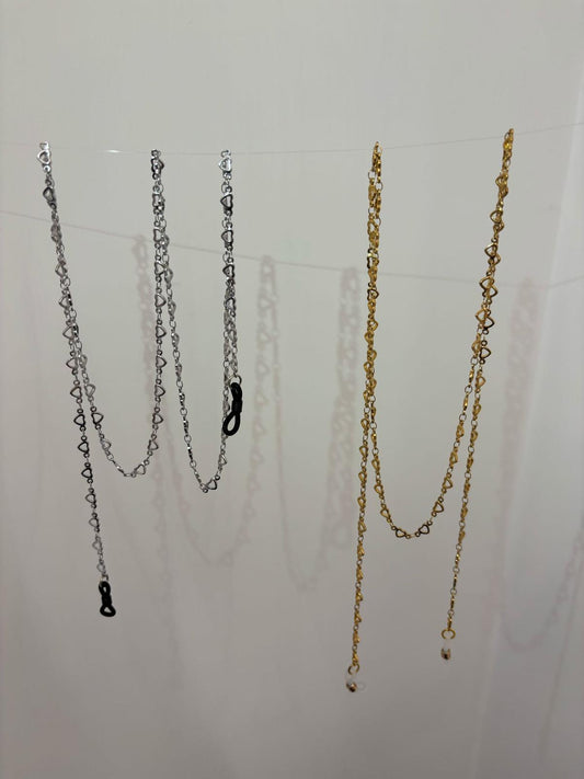 CATENA OCCHIALI CUORE